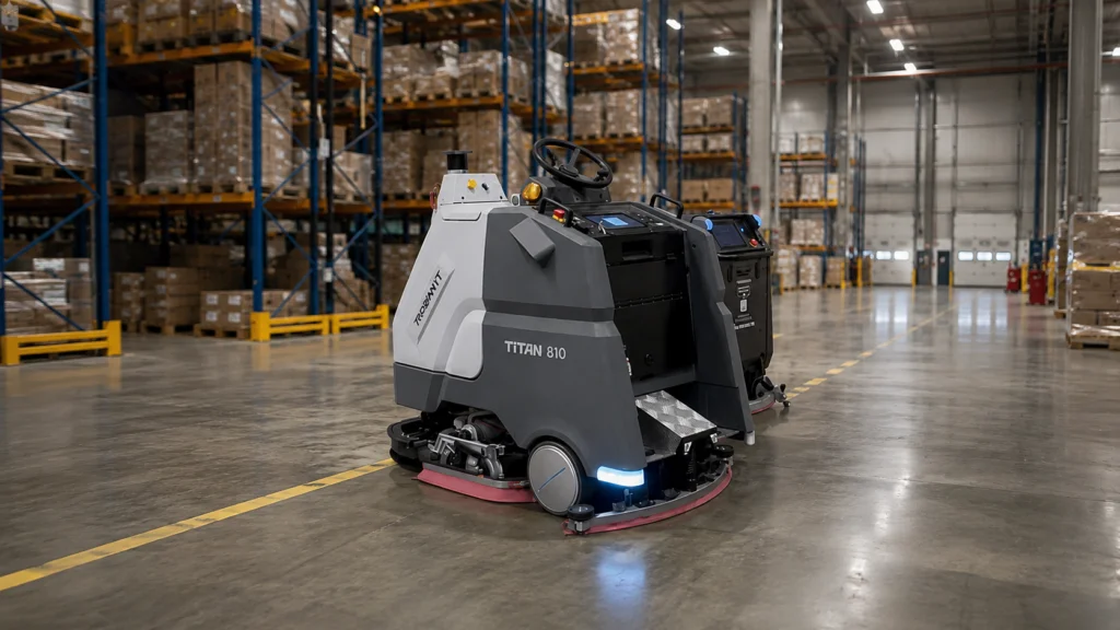 Roboty sprzątające w magazynach – automatyzacja, którą wdrażamy już dziś