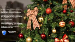 Kartka świąteczna grudzień 2025